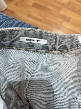 Pantalón Cargo Gris Pull and Bear talla 40