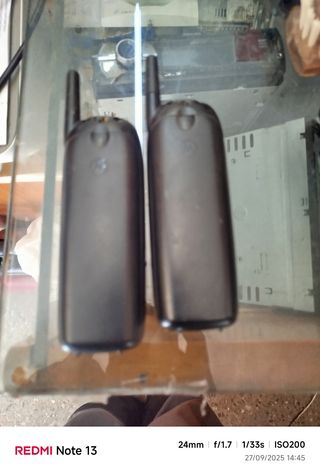 2 telefoni Motorola neri vintage