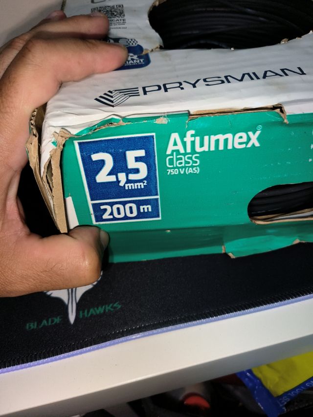 Cable Prysmian Afumex Class 2.5mm 750V