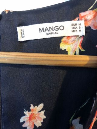 Vestido vintage Mango