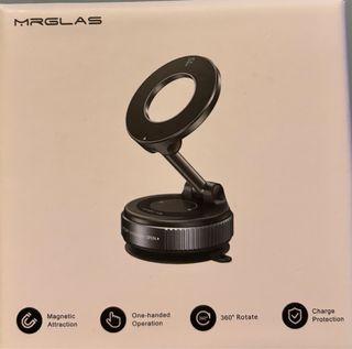 Supporto magnetico auto MRGLAS ventosa