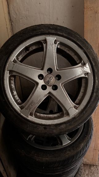 Llantas OZ Racing 5 radios medidas 215/45R17  