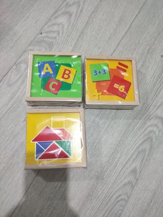 Juegos de madera educativos