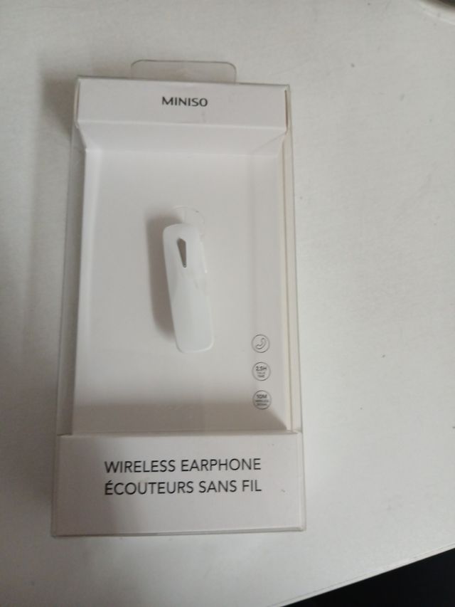 Auricular Inalámbrico Miniso Blanco