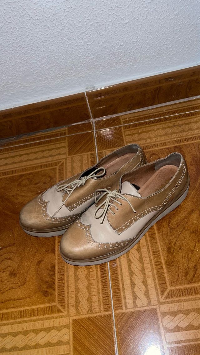 Zapatos de vestir mocasín Voucher beige/marrón