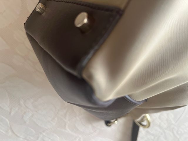 Bolso Adolfo Domínguez Beige y Marrón