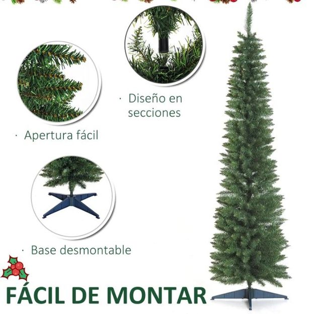 2 Árboles de Navidad 210cm