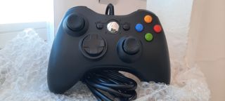 Mando Compatible Xbox Negro