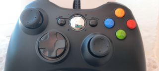 Mando Compatible Xbox Negro