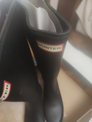 Botas Hunter Negras Talla X