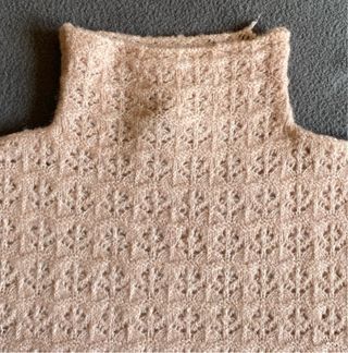 Chaleco Zara Lana Rosa Talla S
