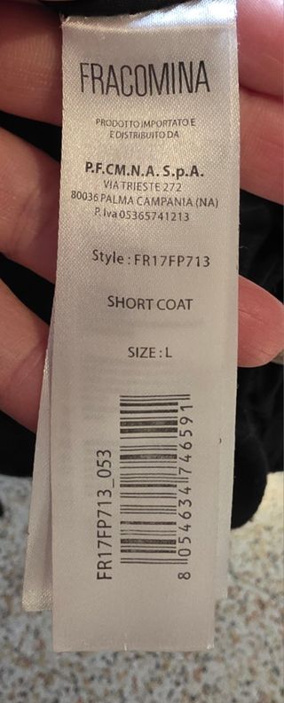 Cappotto Fracomina con collo in pelliccia