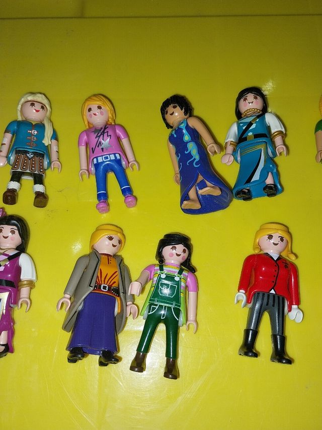 Figuras Playmobil Niños y Mujeres