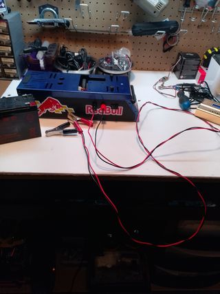 Mesa de Arranque RC Nitro Red Bull