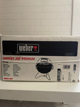 Barbacoa Weber Smokey Joe Ø37cm Negra