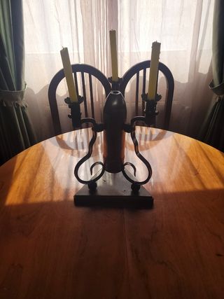 Candelabro Arte Trinchera WW1       !!!UNICO¡¡¡