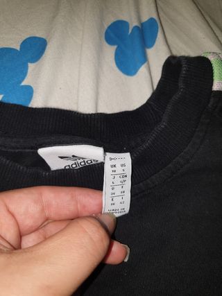 Camiseta Adidas Negra Talla S