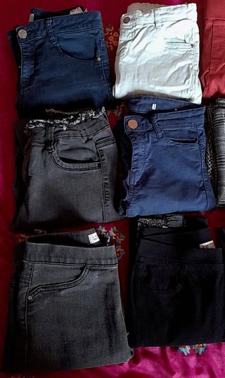  Lote Pantalones niña