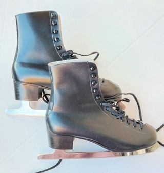 Pattini da ghiaccio in vera pelle