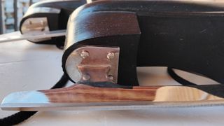 Pattini da ghiaccio in vera pelle