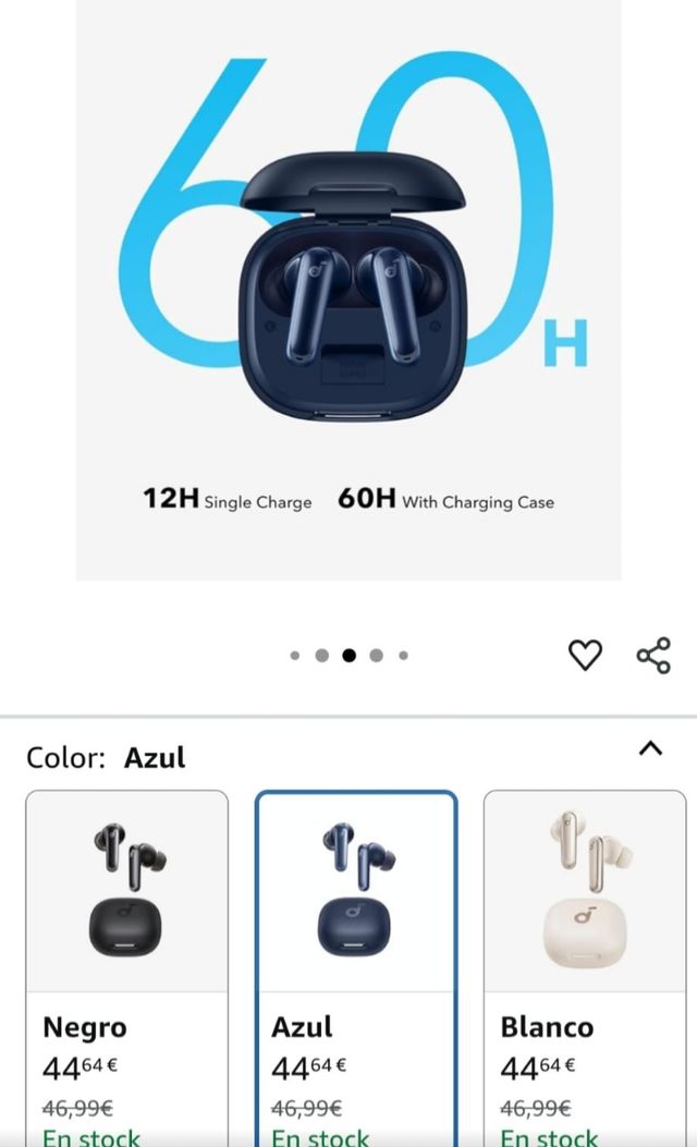 Auriculares Soundcore Negros