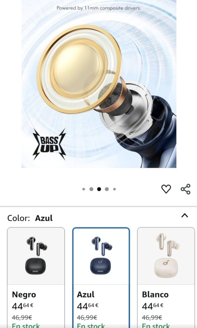 Auriculares Soundcore Negros