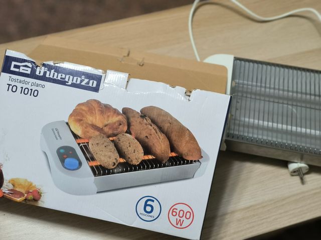 Tostadora Orbegozo Plano