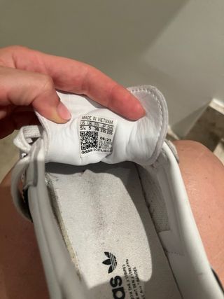 Adidas Samba Talla 38 Blancas y Negras