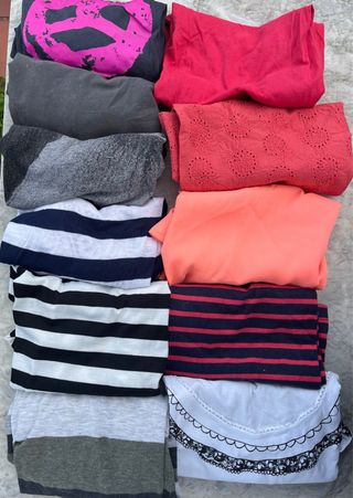 Pack 11 Camisetas Manga Corta Mujer