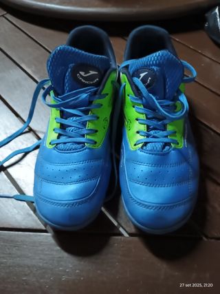 Scarpe calcetto Joma 38 blu/verde