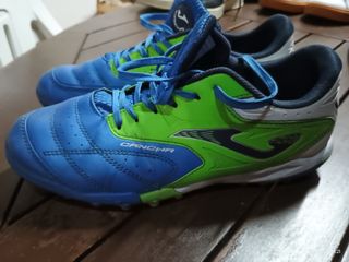 Scarpe calcetto Joma 38 blu/verde