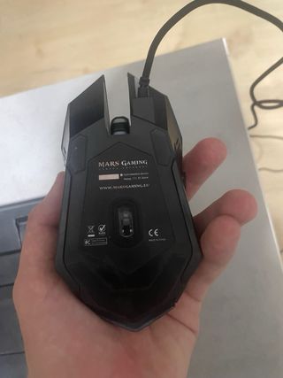 Teclado y Ratón Mars Gaming Negro