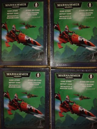4 Motos Eldar Jetbike Warhammer 40k