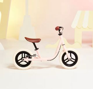 Bicicleta sin pedales Btwin 500 por niños rosa