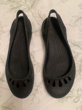 Sandalias Crocs Negras Talla X