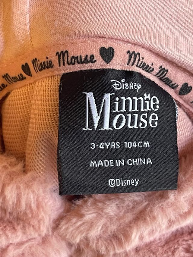 Felpa pile Minnie Mouse bimba