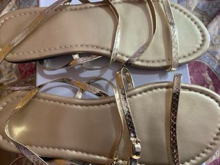 Sandali donna oro