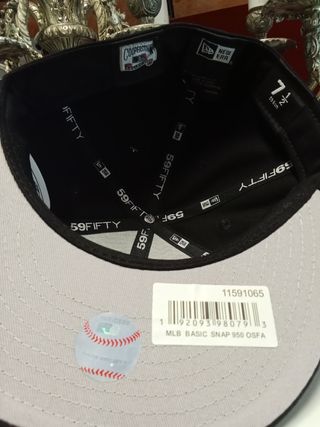Gorra New Era 59Fifty Negra
Talla 7.1/2