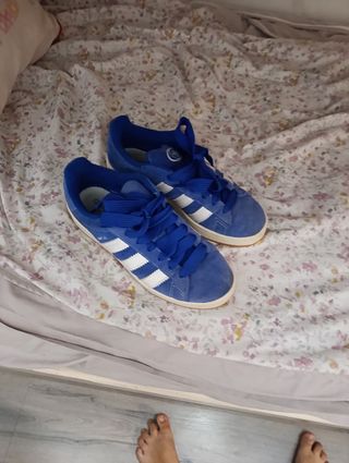 Adidas Campus Azules Semi Nuevas