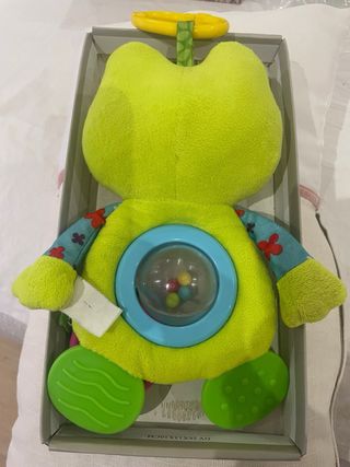 Sonajero Peluche Rana Bebé