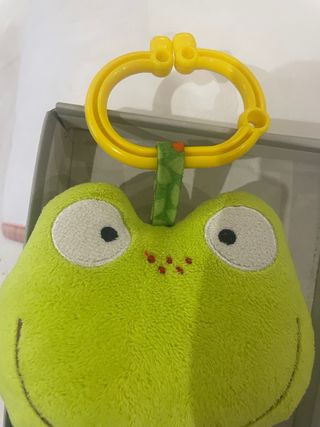 Sonajero Peluche Rana Bebé