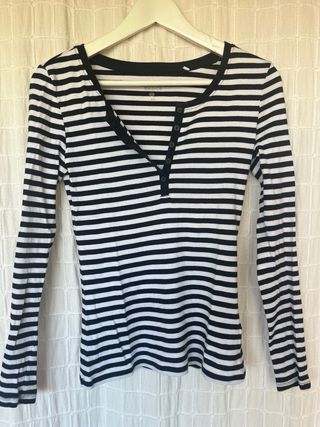 Lote de 4 Camisetas manga larga a rallas