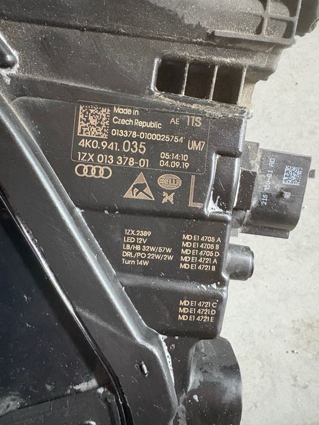 Faro Matrix LED Audi A6