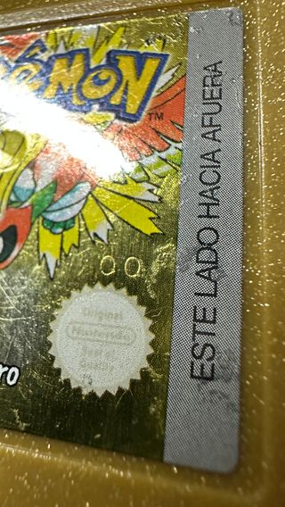 Pokemon Oro ORIGINAL GameBoy