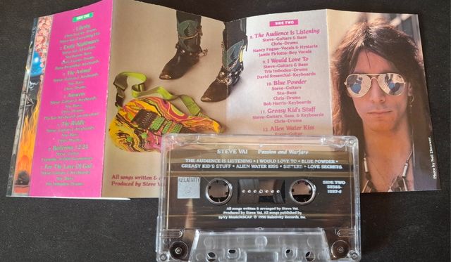 Steve Vai: Passion and Warfare (1990 cassette)
