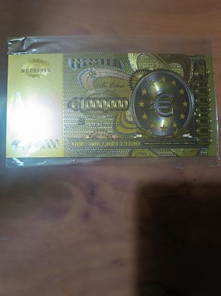 Billete antiguo mundo
