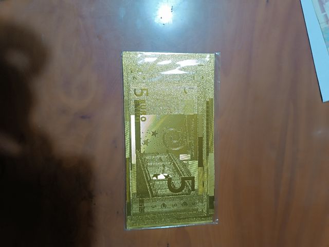 Billete antiguo mundo