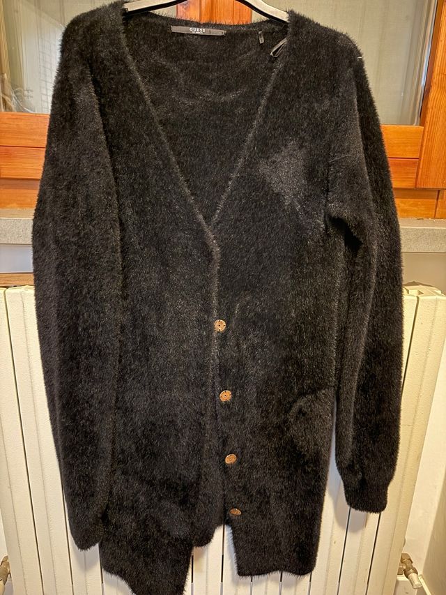 Cardigan Guess nero morbido