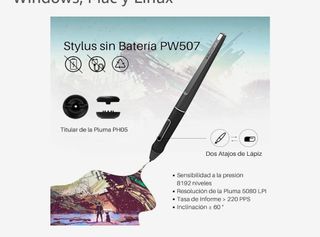 HUION Kamvas Pro 16 Tableta Gráfica