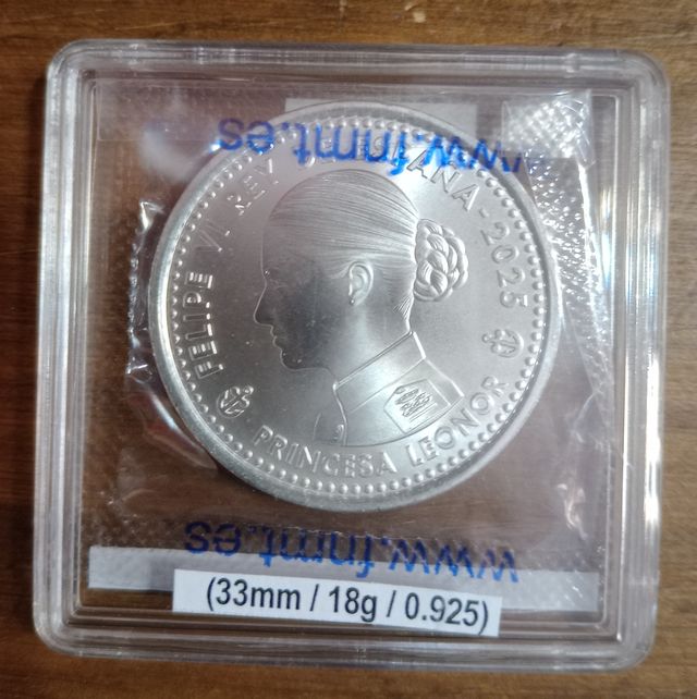 Moneda Plata 40€ Juan Sebastián Elcano 2025